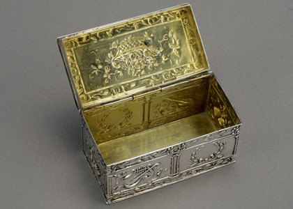 Hanau Silver Box - Pseudo Hallmarks, Gebruder Dingeldein